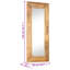 Chapple Wood Flat Wall Mirror-201280428