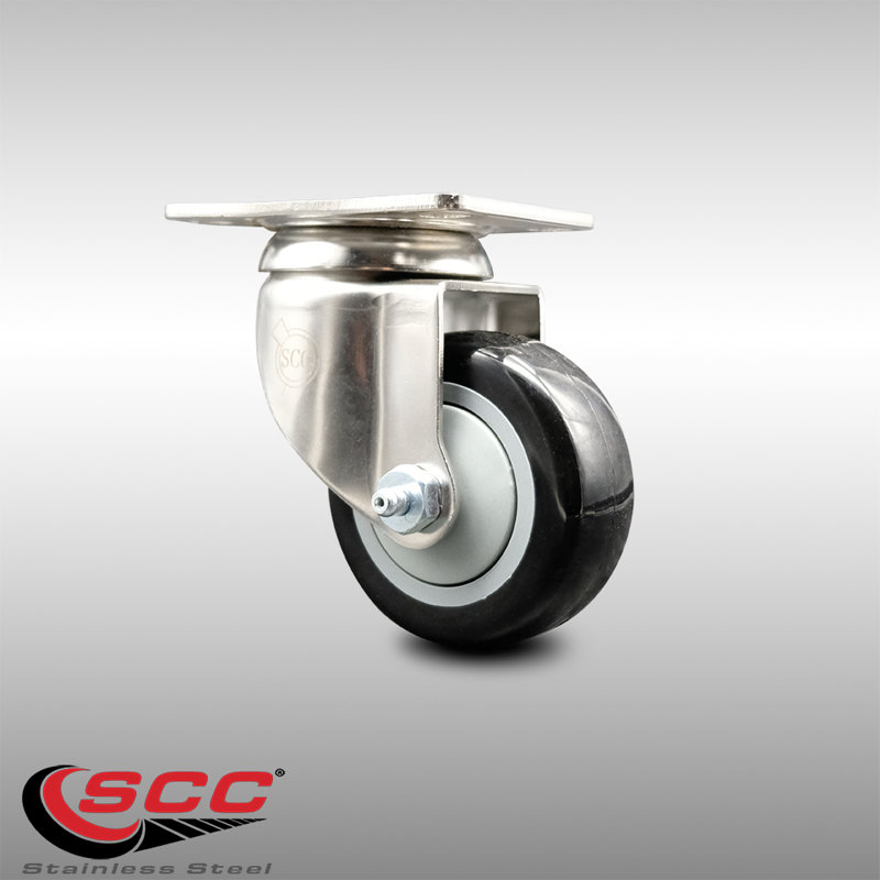 Polyurethane Caster, Black