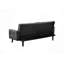 Canapé-lit de 72 po - Dossier convertible pliant en lit double avec porte-gobelet et table rabattable - Canapé en lin peu encombrant pour petits espaces - Assemblage facile-481668631