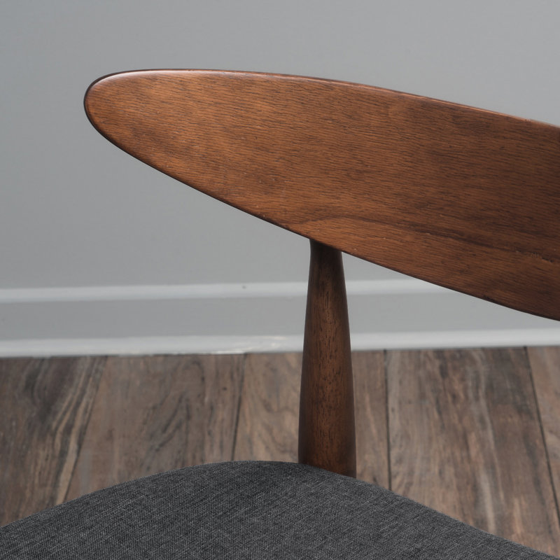 Ensemble de 2 chaises d'appoint de style rétro pour l'intérieur