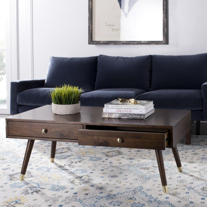 Table basse Choncey, Brun
