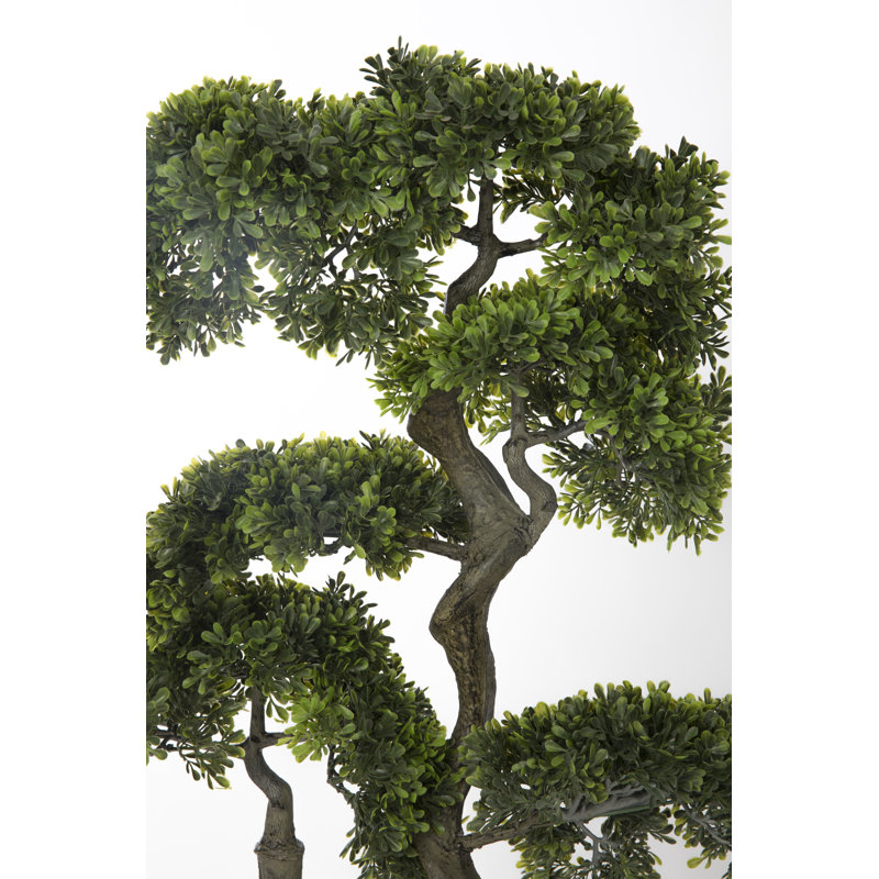 Bonsaï artificiel 51,57 "en pot, Noir