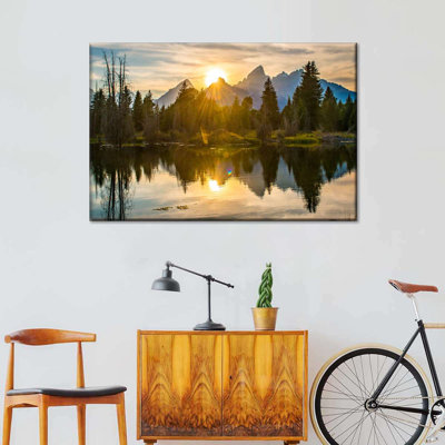 " Grand Teton Dramatic Sunset "