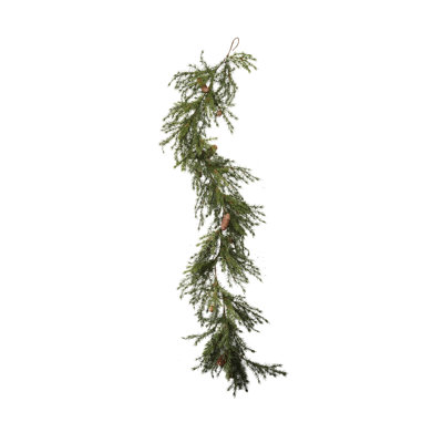 Artisan Pinecone Cedar Garland