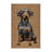 Washable German Wirehaired Pointer Dogs Area Rug-730123320