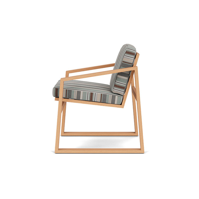 Pursuit Outdoor Dining Armchair, Lima Heron