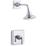 Pinstripe Rite-Temp Shower Valve Trim With Lever Handle And 2.5 Gpm Showerhead