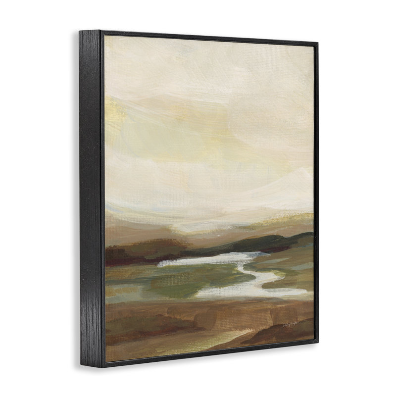Chestnut Springs River, art de la giclée encadrée par Haley Knighten, Giclée encadrée noir minuit, H 20 po x l 16 po