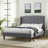 Coyte Upholstered Metal Wingback Bed-735780830-682461744