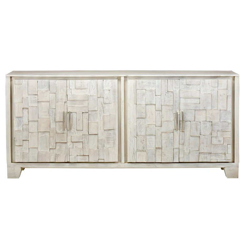 Banneker 80'' Solid Wood Sideboard