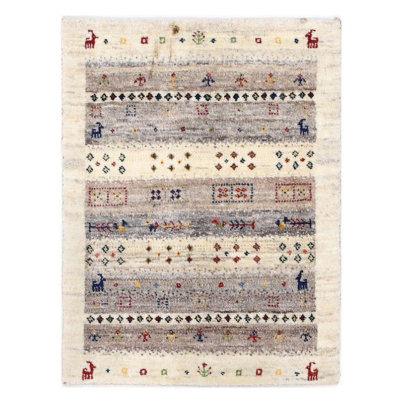 Fine Hand knotted Persain Gabbeh 2'X 2'5"