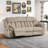 87.4'' Wide Pineapple-Textured Chenille Manual Reclining Sofa With Overstuffed Comfort (Set Of 2)-1866307331