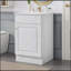 Meuble-lavabo autoportant de 20 po avec lavabo, rangement et tablette réglable-1082524161-1082524166
