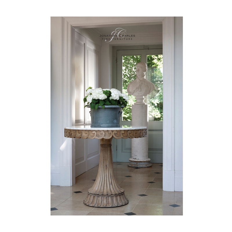 William Yeoward Round Marble Dining Table