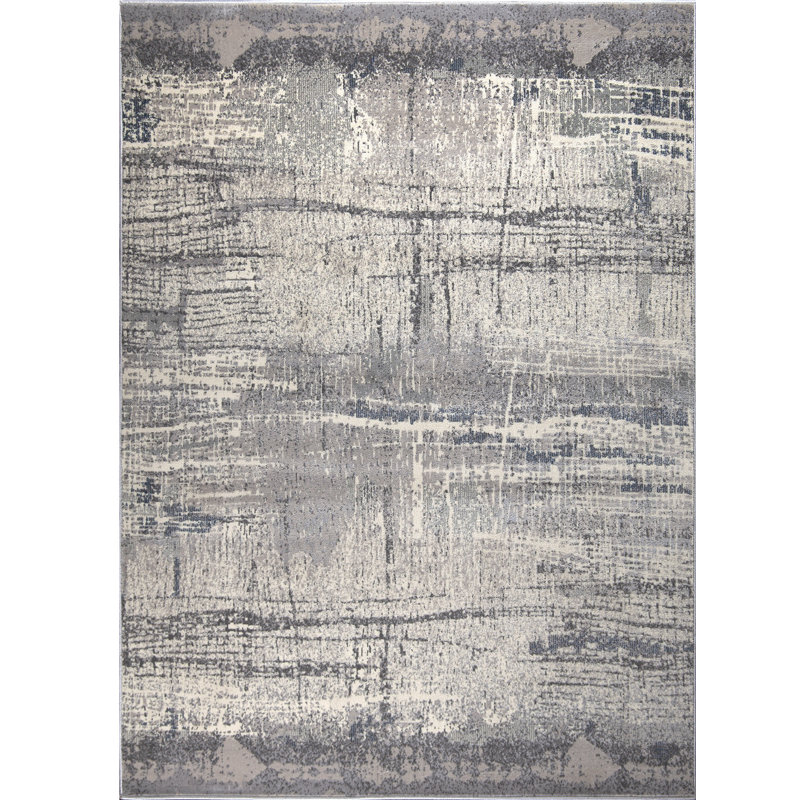 Tapis gris Scandia, Rectangle 5 pi 3 po x 7 pi 3 po
