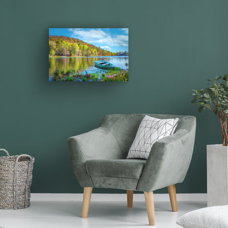 Art sur toile "Bachelor Celebrate Life Gallery Reflecting On Spring", H 12 po x l 19 po