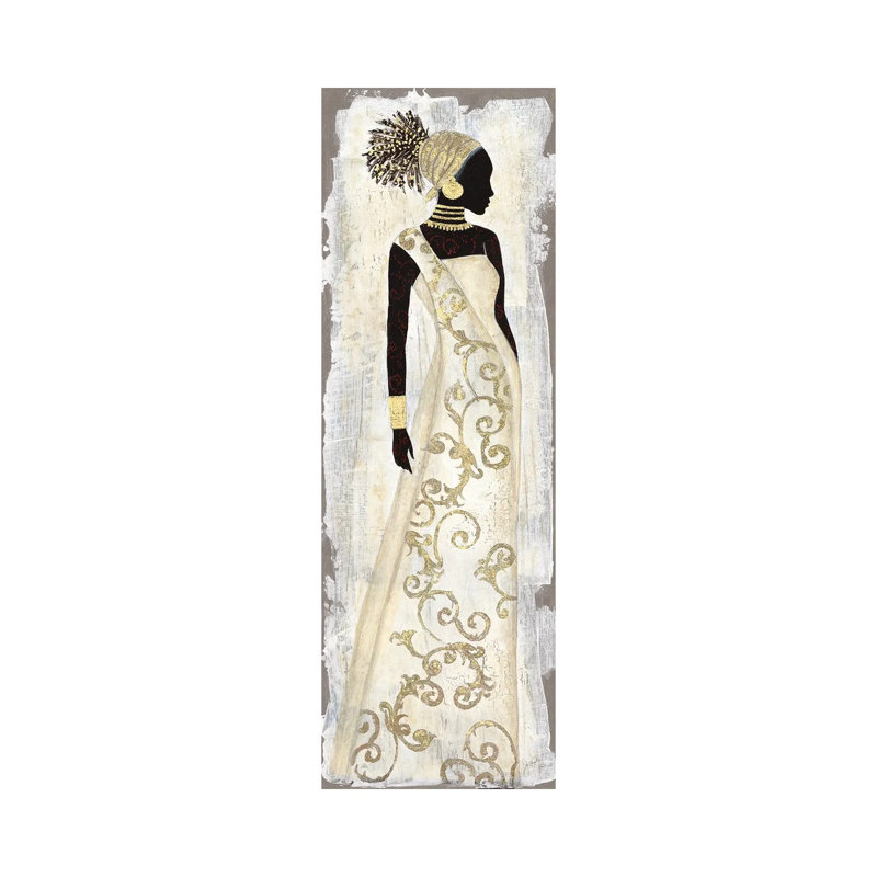 Saharan Charm by Tava Studios - Wrapped Canvas Panoramic Print, 30.48 cm H x 91.44 cm W x 1.91 cm D
