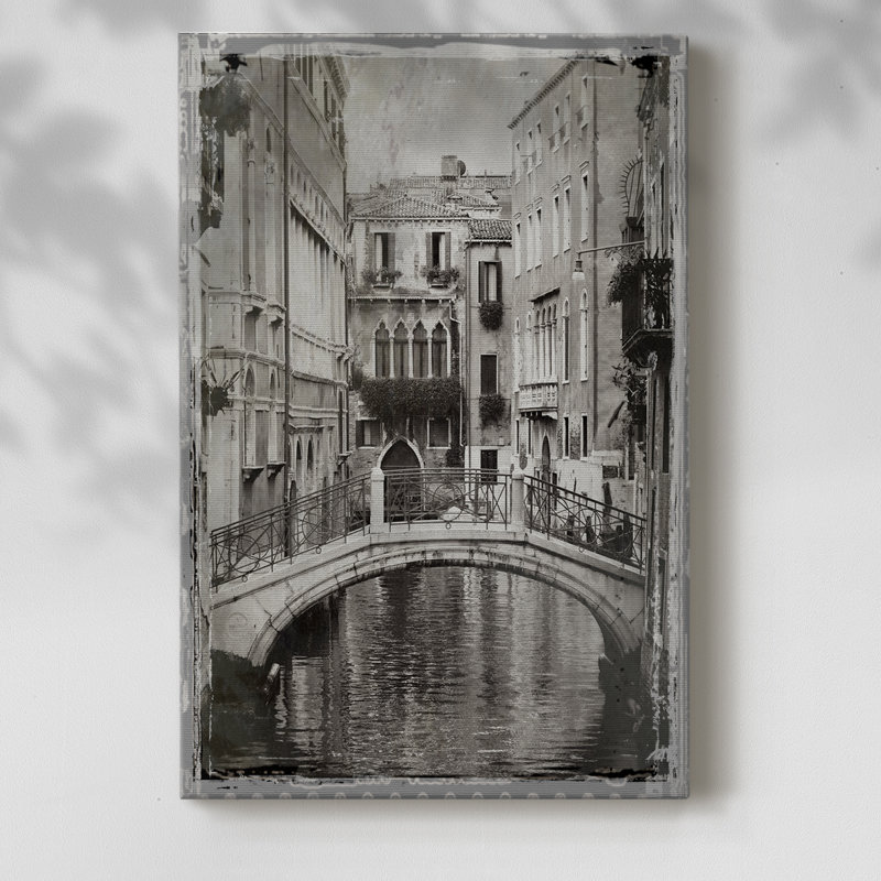 Venise Romance II - galerie Cavas, H 12 po x l 8 po