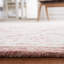 Tapis en laine touffeté à la main rose / ivoire Dylanne-760420860
