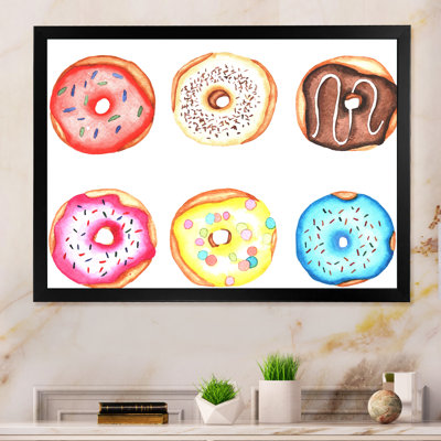 «Funny Donuts», reproduction sur toile