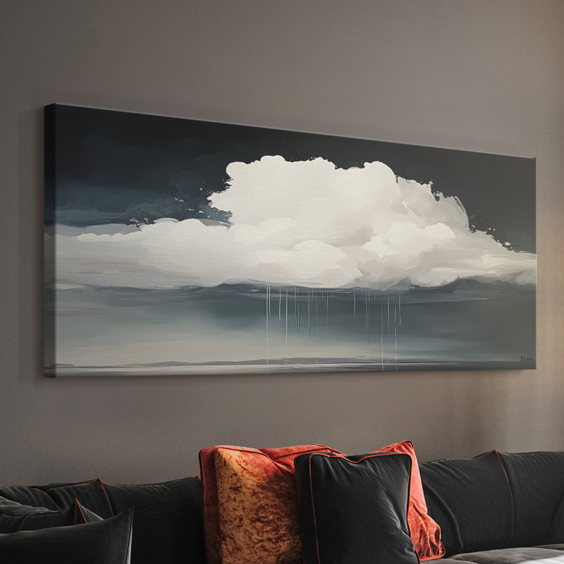 Série paysage - LX III - Toile tendue avec châssis - Prêt à accrocher, H 20 po x l 50 po