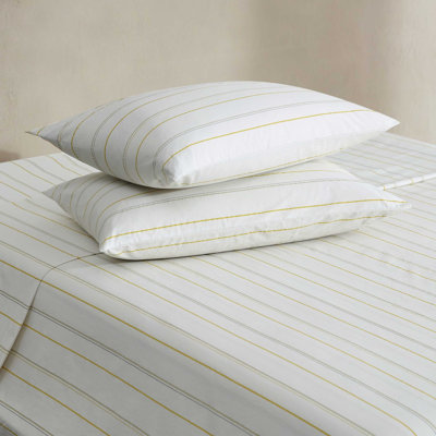 Calvin Klein Printed Sateen Cotton Sheet Set