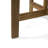 Natural Wood Bistro Table, Foldable For Effortless Storage Half-Round Design, Functionality
