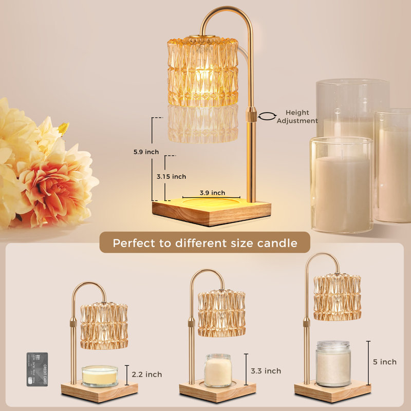 Lampe de bureau en métal Dareld