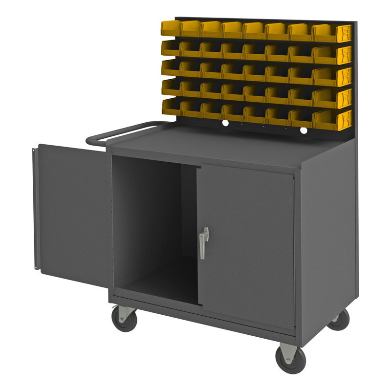 58'' H x 42.37'' W Utility Cart with Wheels