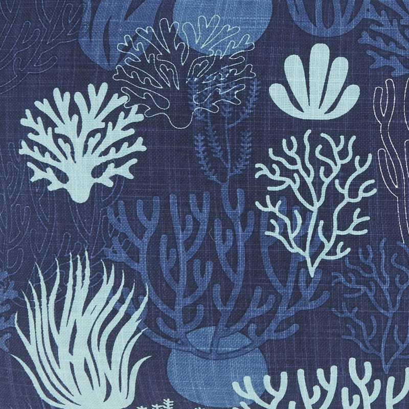 Housse de coussin Coastal Coral, Sans insert, Rectangulaire, H 20 po x l 13 po