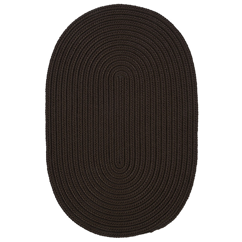Tapis réversible intérieur / extérieur Audryanna - vison, Ovale 3 pi x 5 pi