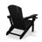 Wolak High Density Polyethylene Folding Adirondack Chair With Double Cup Holder-360845514