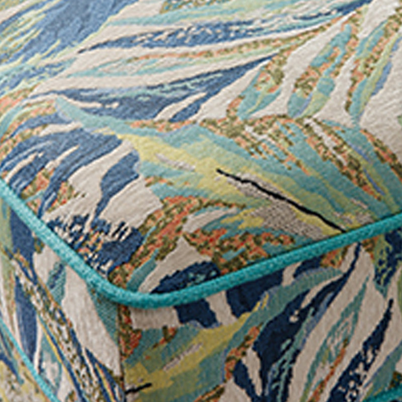 Fauteuil inclinable en éponge chenille jacquard en bois massif