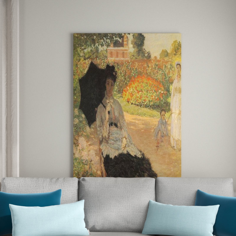 Claude Monet - Wrapped Canvas Painting, 80cm H x 60cm W x 1.8cm D