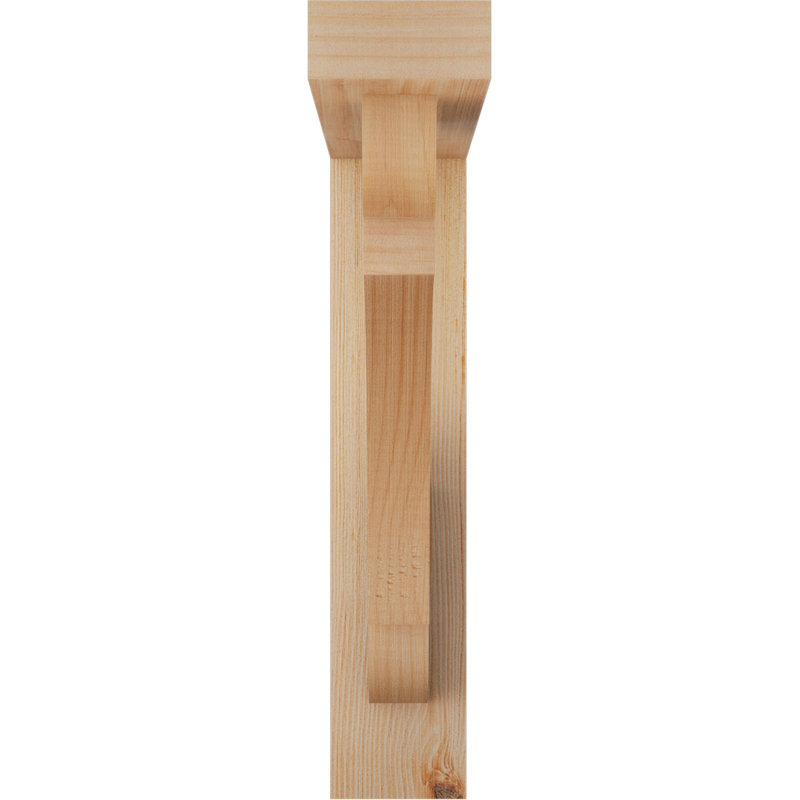 Support de bloc olympique avec entretoise décalée, 18 po x 18 po, Sapin Douglas de l 3 1/2 (lisse)