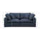 Iwana 80" Linen Textured Sofa Modular Sofa
