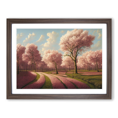 Endearing Spring Forest - Single Picture Frame Print