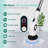 Electric Spin Scrubber, Adjustable Angle 2024 Newest Cordless Cleaning Brush, IPX7 Waterproof Bathroom Scrubber with 7 Replaceable Brush Heads, Power Scrubber for Bathroom Floor Tub Tile-100352519