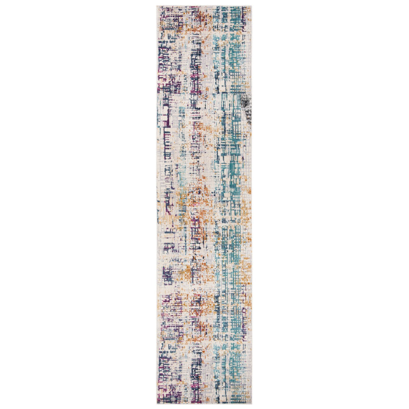 Chauncy Performance Abstract Rug, Runner 2' x 8'