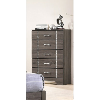 Glebs 29.88'' W 5 - Drawer Dresser