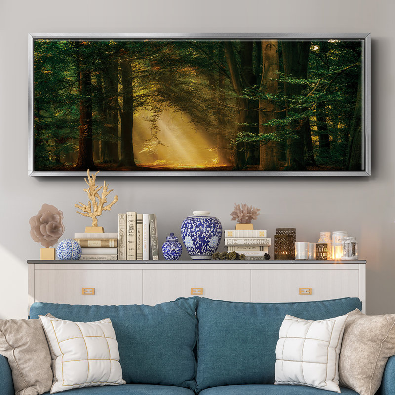 «Shine On», toile encadrée, H 12 po x l 30 po