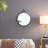 Wall Mirror with Black Frame