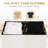 Luxury Double Laundry Hamper With Lid And Removable Bags, Large Hamper