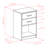 Crass 2 - Drawer End Table-470042607