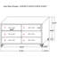 Commode 6 tiroirs Malcolm