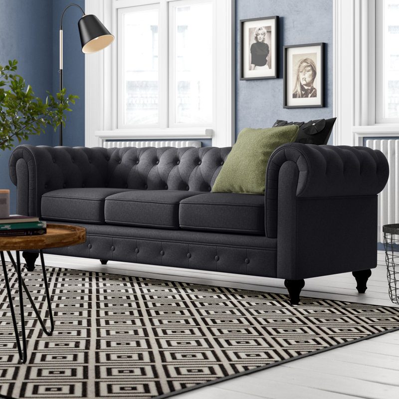 Castalia 3 Seater Sofa, Graphite