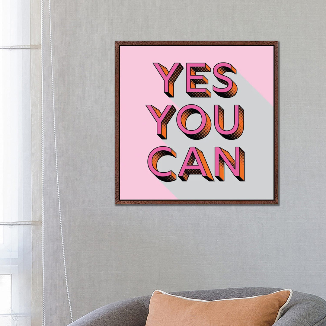 Yes You Can Typografie