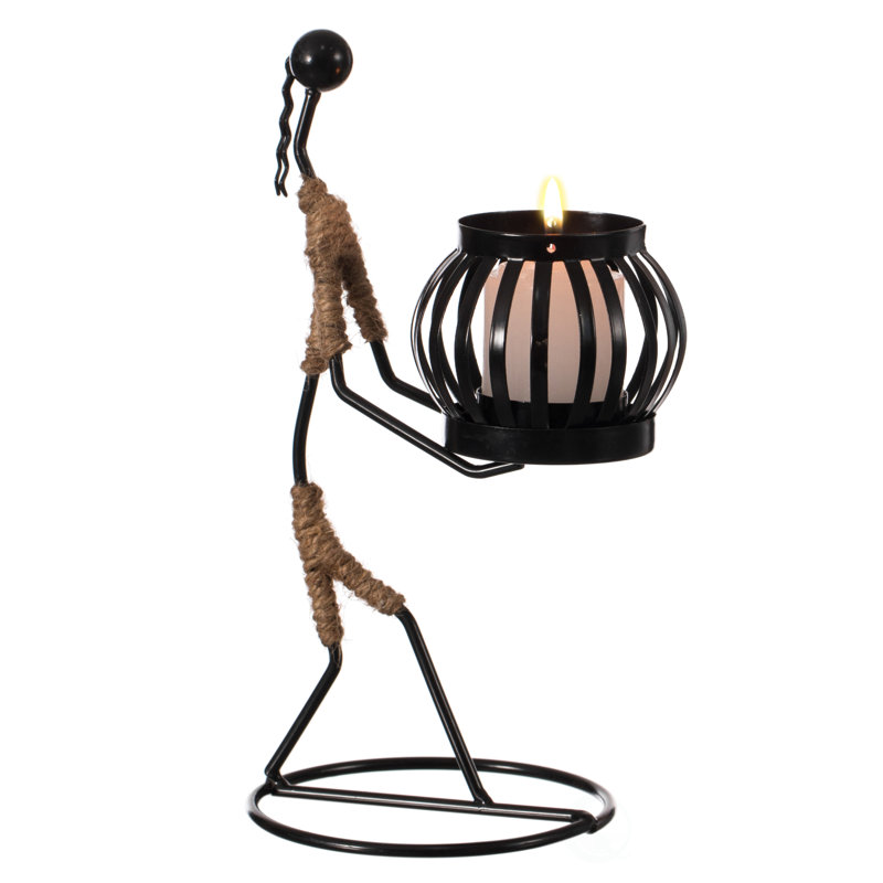 8.75'' H Metal Tabletop Votive Holder