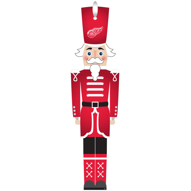 Detriot Red Wings 46" Nutcracker Leaner