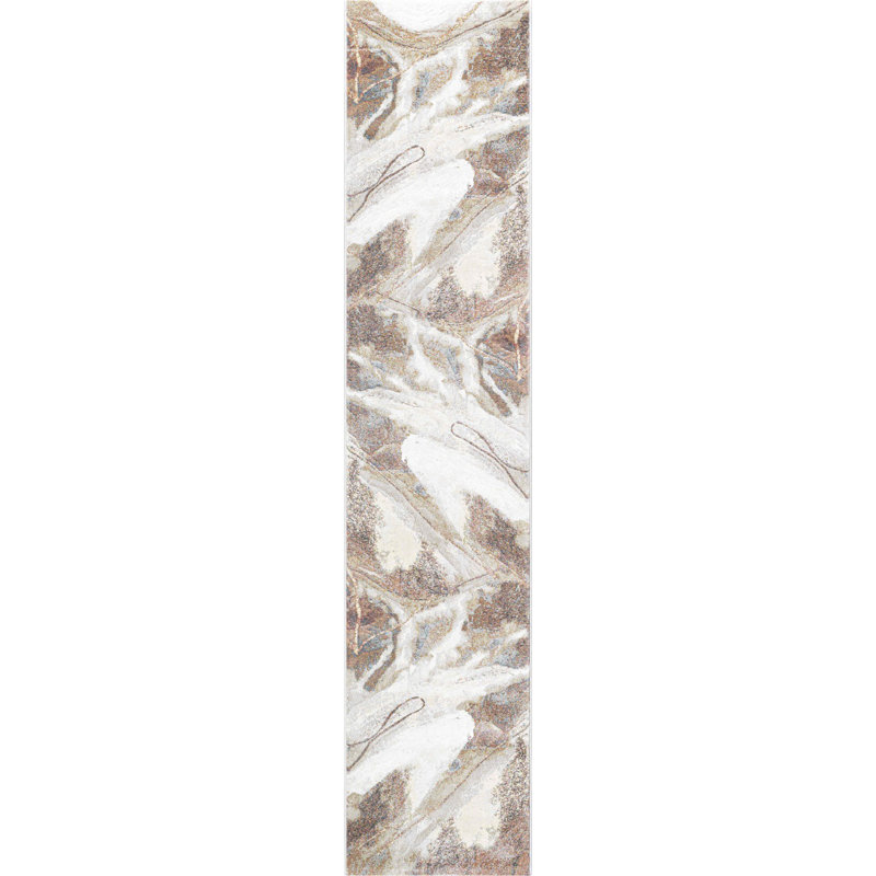Amandla Abstract Area Rug, Runner 67 x 230cm